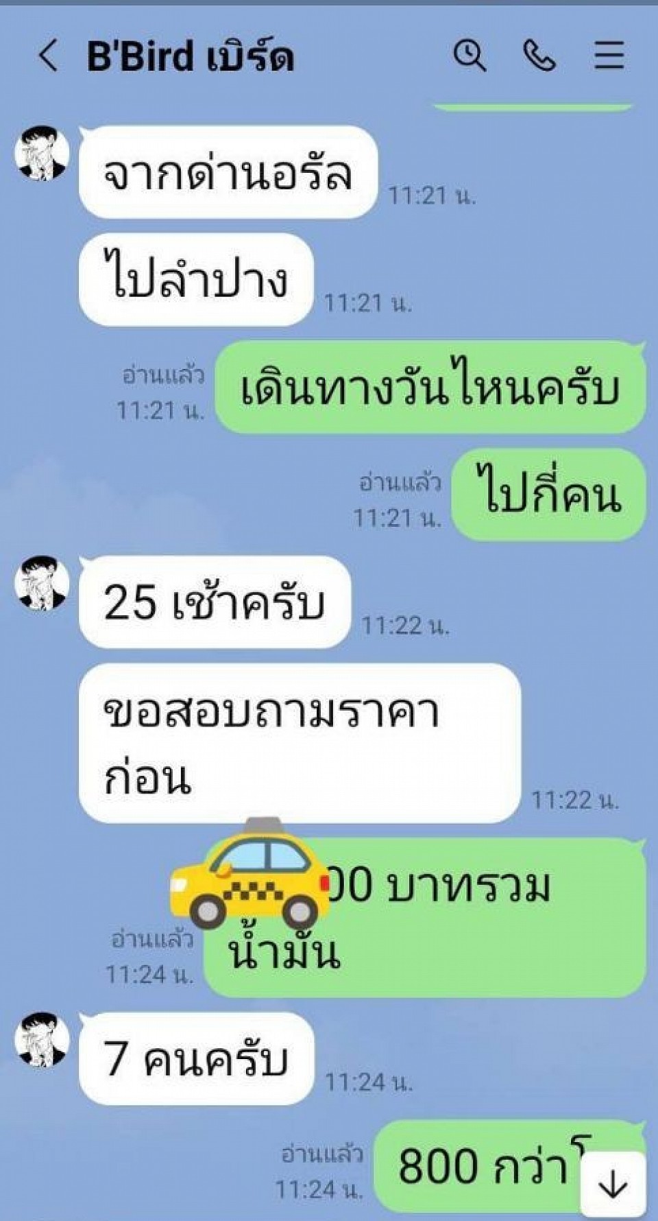 รีวิวการมัดจำรถก่อนออกเดินทาง