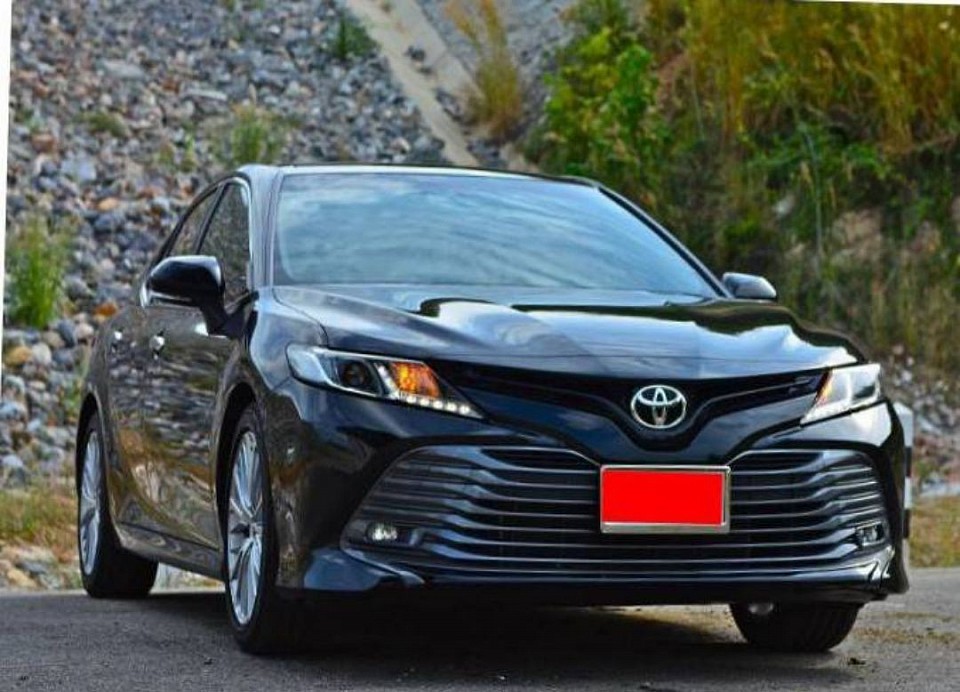 รูปภาพตัวอย่างรถ camry ให้บริการ